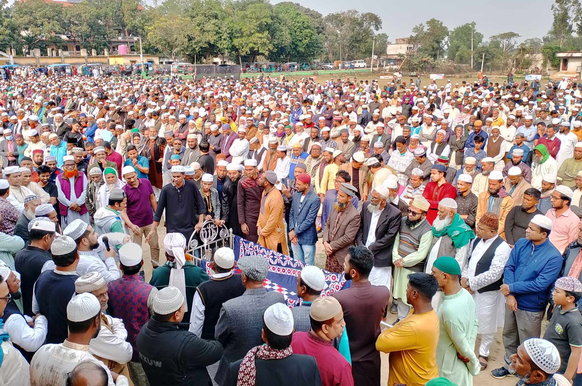 চুনারুঘাটের ইন্তাজ উল্লাহ মাস্টারের ইন্তেকাল। দাপন সম্পন্ন