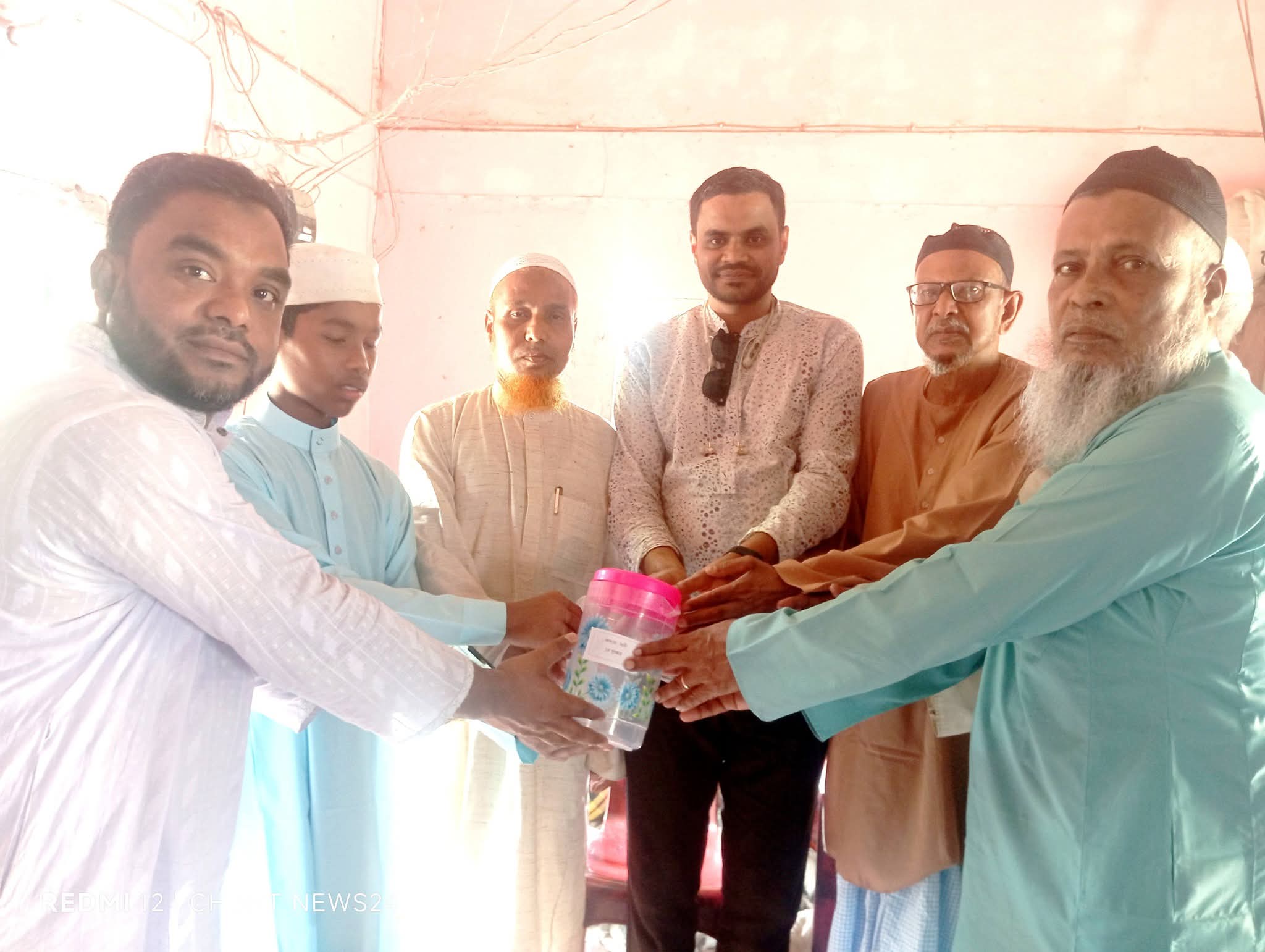 জারুলিয়া (গজারিয়াপাড়) ইসলামিয়া হাফিজিয়া এতিমখানা মাদরাসায় মাসব্যাপী কুরআন তেলাওয়াত প্রশিক্ষণ শেষে বিদায়ী অনুষ্ঠান