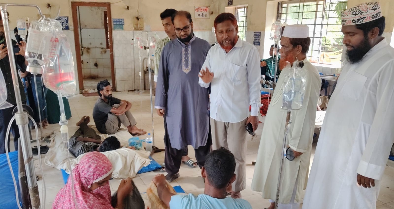 চুনারুঘাটে চিকিৎসা অবহেলায় রোগীর মৃত্যু, হাসপাতাল পরিদর্শনে জামায়াত নেতৃবৃন্দ